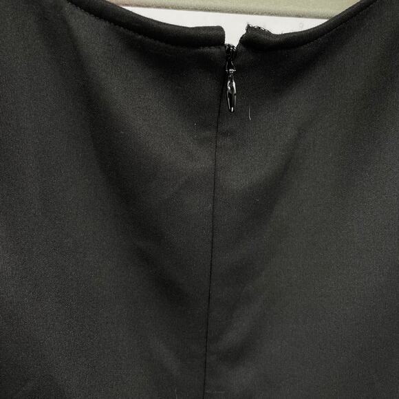 Betsey Johnson Scuba Fit n Flare Floral Bottom Dress - Picture 8 of 10